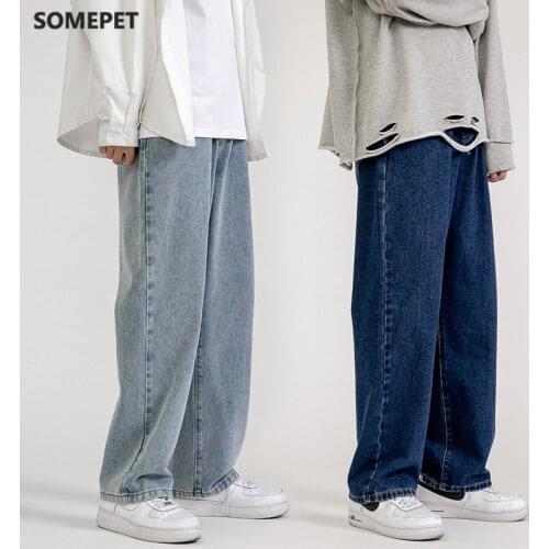 Somepet Men's Wide Leg Jeans