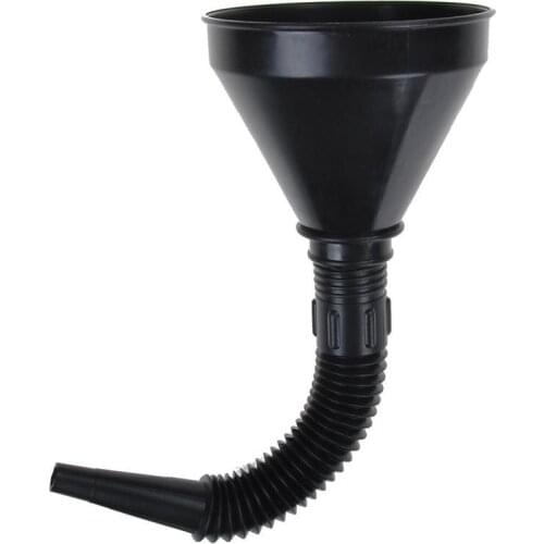 Universal Flexible Car Motorcycle Funnel Spout Mesh Screen Strainer Gasoline plastics Funnel High strength car accessories