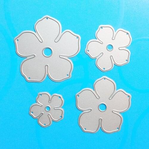 YINISE Metal Cutting Dies For Scrapbooking Stencils Flower DIY Cut Album Cards Making Embossing Folders Die Cuts Template Mold