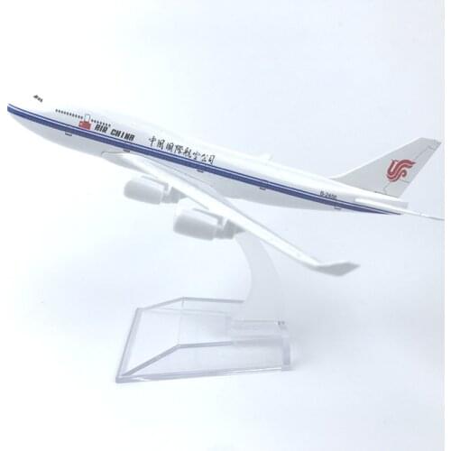 16cm Alloy Aircraft Model China International 747 Aviation Gift Collection Automobile Decoration Static Decoration