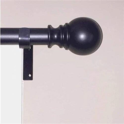 2 pcs/set Curtain Rod Brackets Hang Curtain Rod Holders Tap Right Into Window Frame Rod High Quality