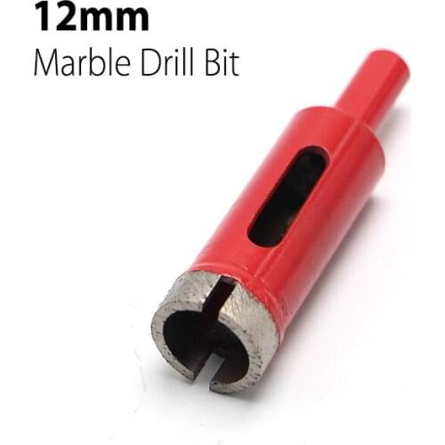 12mm Core Drill Bit for Marble Granite Stone Material Cement Sintering Diamond Bit