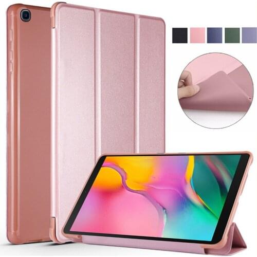 Tablet Case For Funda Samsung Galaxy Tab A T510 Case PU Leather Folding Cover For Samsung Tab A 10.1 2019 Case SM T510 T515