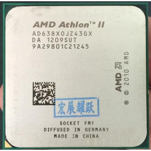 AMD Athlon II X4 638 FM1 Quad-Core CPU 100% working properly Desktop Processor