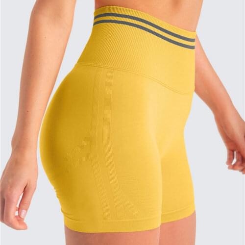 Women High Waist Workout Yoga Sport Shorts Seamless Fitness Yoga Shorts Yoga Running Shorts Sport Women Gym Leggings