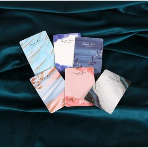 Fashion6x9cm 100PCS/LOT Drop Earring Display Cards Pendant Necklace Package Paper Card Beautiful Pattern Sweet Love Just For You