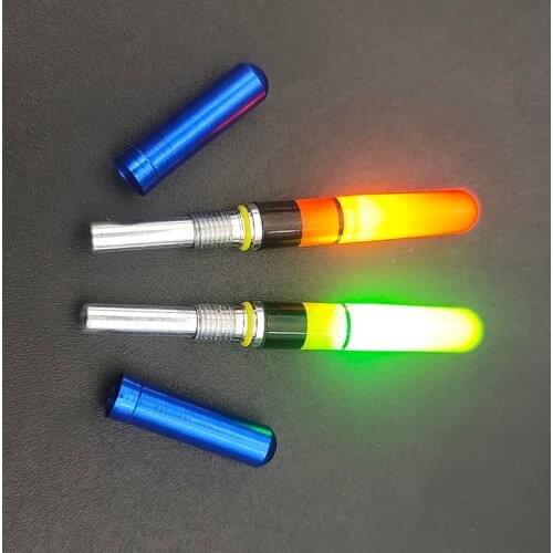 2PCS LED Fluorescent Fishing Float Lamp Holder Used For Night Fishing Buoy, Luminous Fishing Gear Electronic Buoy