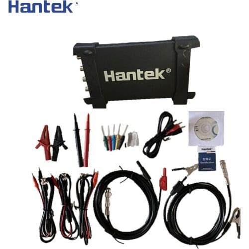 Hantek 6204BE Handheld Portable USB Oscillograph PC 200MHz 4 Channels 1Gsa/s Digital Osciloscopio Automotive Car-detector