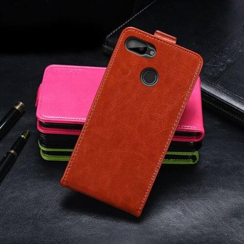 IDEWEI For Oukitel C11 Pro Case Cover Luxury Leather Flip Case For Oukitel C11 Pro Protective Phone Case Back Cover 5.45"