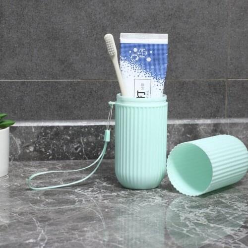 Travel Toothbrush Box Toothpaste Holder Storage Case Portable Organizer Household Outdoor Teeth Brush Cup Holder Bathroom