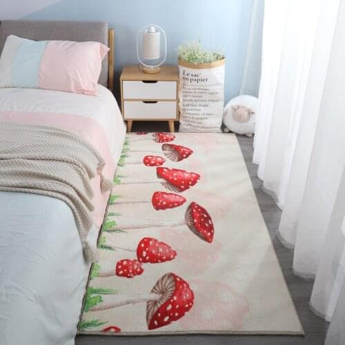 Super Soft Fluffy Rug Kids Room Bedside Carpet Thick Soft Nordic Rug For Living Room 100x160cm Bedroom Decor Floor Mat Anti-slip