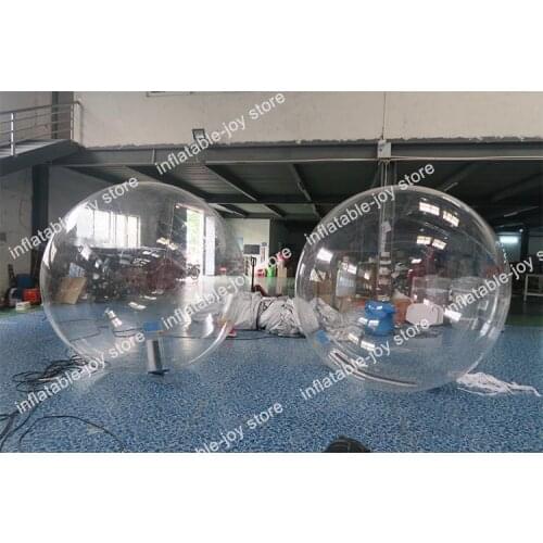 Free shipment, 2m/1.6m diameter inflatable water ball, human walking ball, cheap inflatable clear water balloon