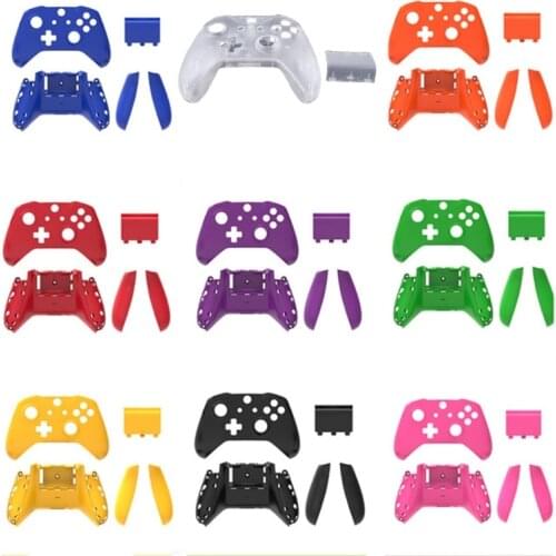 Replacement Back Shell For Xbox One Slim Matte Replace Side Grips Battery Cover K3NB