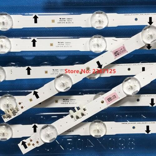 14pcsLED Backlight Lamp strip 8/5 lamps For SamSung 60 inch TV 2014SVS60F D4GE-600DCA-R2 D4GE-600DCB-R2 BN96-30433A BN96-30434A