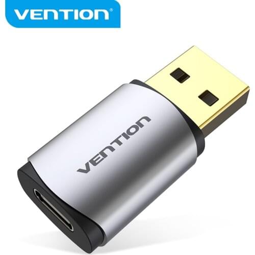 Vention External USB Sound Card USB to USB C Earphone Audio Adapter for Laptop PS4 Computer Connect To The Speaker Sound Card