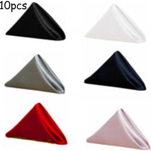 10Pcs Napkin Hotel Restaurant Banquet Table Dinner Napkins for Wedding Thanksgiving Christmas Halloween Party Everyday Use Decor