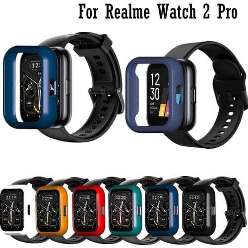 2PC/lots For Realme Watch 2 Pro Case Protector PC Slim Hard Frame protective cover case for realme watch PlasticShell Bumper new