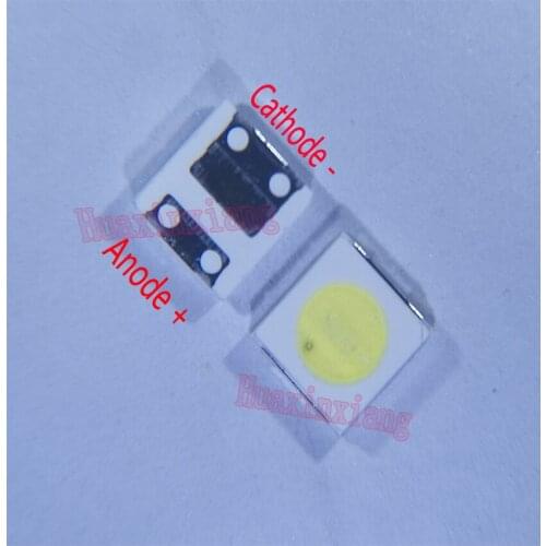 500PCS/Lot Unity Opto SMD LED Beads 1W 3535 3v Cool white 90Lm for LCD/TV Backlight Application
