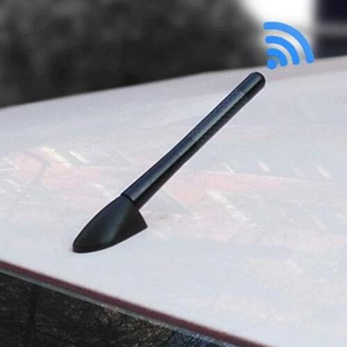60% Dropshipping!! Universal Antenna Creative Grind Arenaceous Metal Water-proof Short Modified Radio Antenna for Decoration