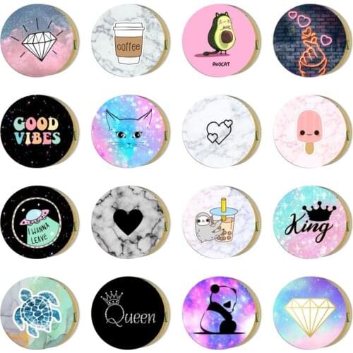 Car Phone Holder Metal Plate Magnetic Disk Car Mount Holder Magnet Metal & Iron Sheets For Cellphone Stand In Car