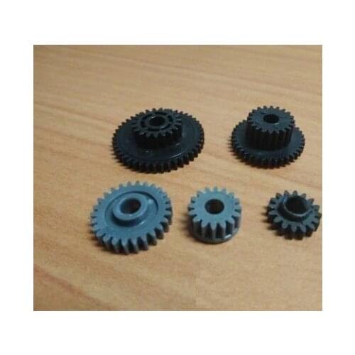 Free shipping new compatible paper feed gear add motor gear forepson TMU220 TM-U220 5pcs/set