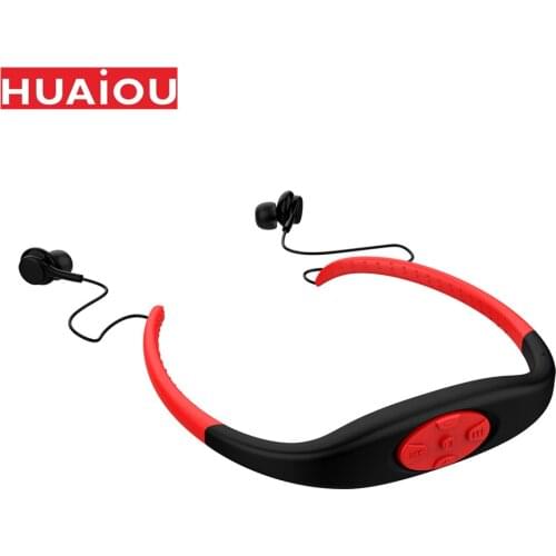 8GB/16GB Wireless Bluetooth Earphone Waterproof Headphone IPX8 Swimming Sports Music Player Neckband Stereo Earphone Audio Heads