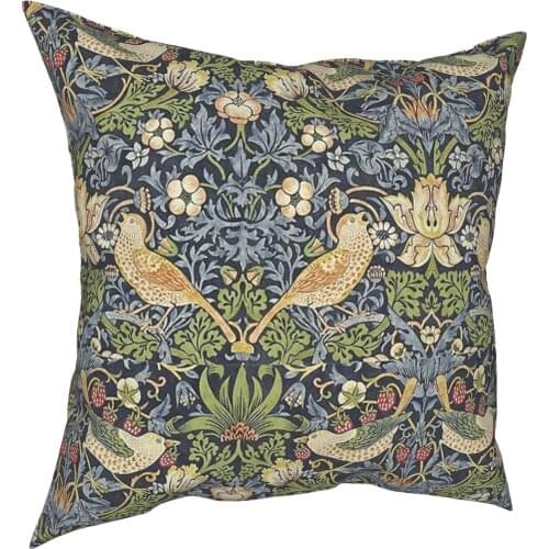 William Morris Pillowcase Home Decorative Cushions Throw Pillow for Sofa Polyester Double-sided Printing Print