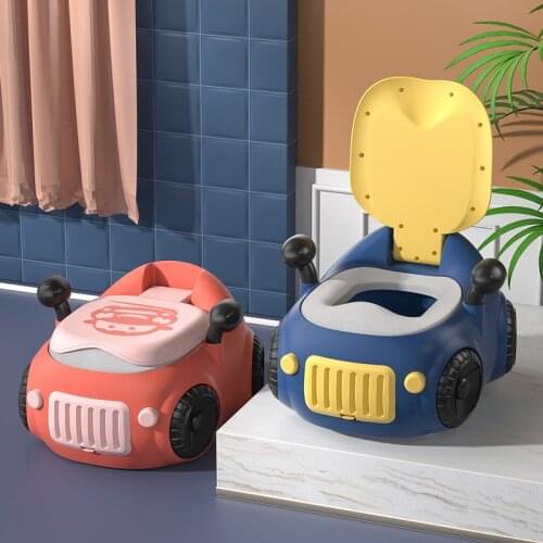 Baby Toilet Seat Cute Car Childrens Pot Toilet Portable Training Boy Girls Child Potty Childrens Toilet Baby Potty