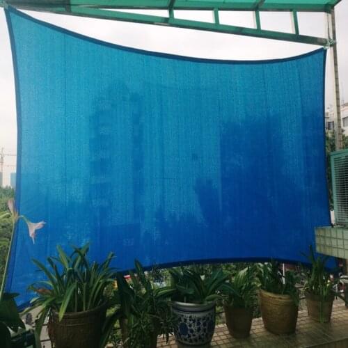 4 x 7 M/pcs Rectangle Sun Shade Sail 95% shading UV protection HDPE Net for residential courtyard garden awning