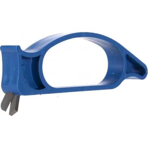 60%HOT Portable 10cm ABS Diamond Auger Blade Sharpener Winter Ice Fishing Accessory