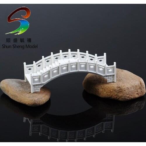 Modeling model sand table model material proportion five arch bridge arch bridge1/100