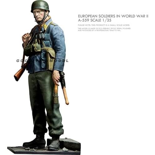 1/35 Resin model kits DIY figure self-assembled A-559