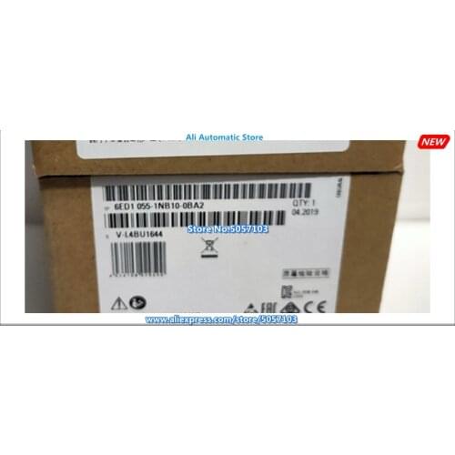 6ED1055-1NB10-0BA2 6ED10551NB100BA2 New Original 6ED1 055-1NB10-0BA2 PLC DC 24V Relay DI 8 DO 8