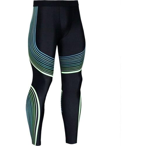New Sports Yoga Pants Men Running Pants Bodybuilding Fitness Jogging Leggings Breathable Sports Wear Running Pant