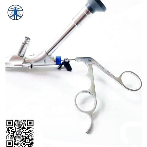 Transforaminal endoscope system nucleus pulposus forceps spine endoscope
