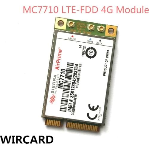 Unlocked Sierra wireless MC7710 4G Original FDD LTE Support GPS 4G Card