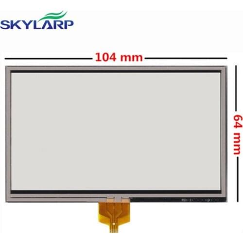 Skylarpu New 4.3" 4 wire Resistance Touch panel for TomTom XL 4ET03 Touch screen digitizer panel replacement Free shipping