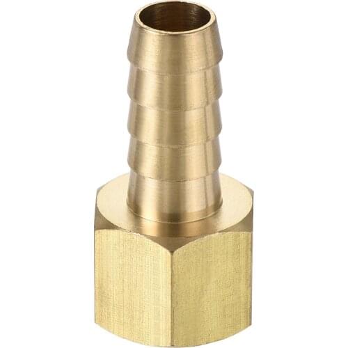 Uxcell Brass Barb Hose Fitting Connector Adapter Barbed x NPT Female Pipe