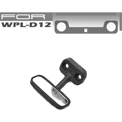 Rearview Mirror for WPL D12 RC Model Car Rear Mirror Accessoires