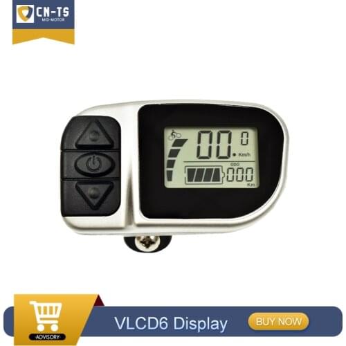 Electric Bicycle Tongsheng TSDZ2 VLCD6 Display Operator E-bike LCD Display for Replacement Mid Drive Motor Accessories