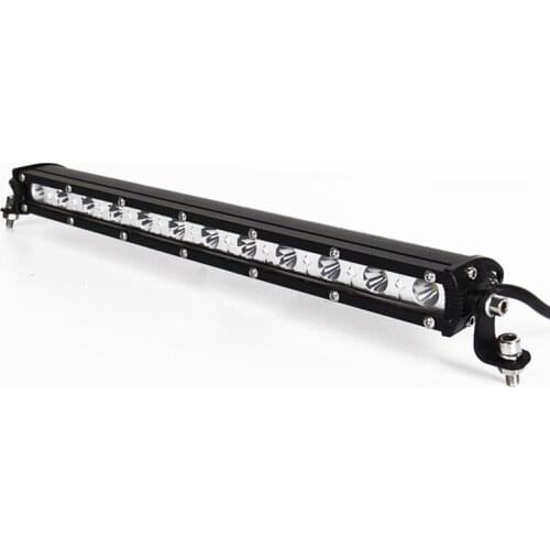 1pc 36W 3600LM 13inch IP67 high Waterproof LED Light bar Ultra Slim Spot Flood Work Fog Driving Lamp for Offroad Jeep Truck SUV
