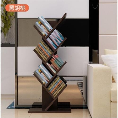 104cm 7 layers Creative tree style storage rack Portable bookcase bookshelf