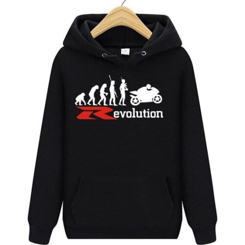 2020 R Evolution Motorcycle Motorsport Team Logo Hoodies Men Sweatshirts VFR 750 800 V4 Mens Spring Autumn Car Hoodie Jacket