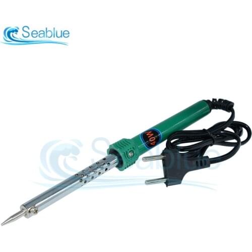 220V 40W Electric Soldering Iron Pencil Shape Outside Thermal Welding Gun Solder Station Tip Repair Rework Tools Random Color