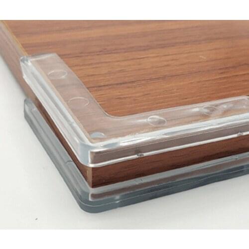 4Pcs Transparent Anti-collision Angle PVC Pad Child Safety Corner Guard Baby Collision Proof Protector Table Corner Bumper