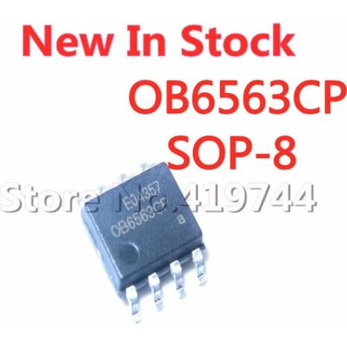 5PCS/LOT OB6563 OB6563CP SOP-8 LCD power chip In Stock NEW original IC