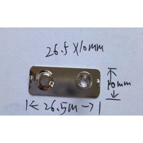 AA battery box spring piece 26.5*10MM Series leaf spring 100pcs