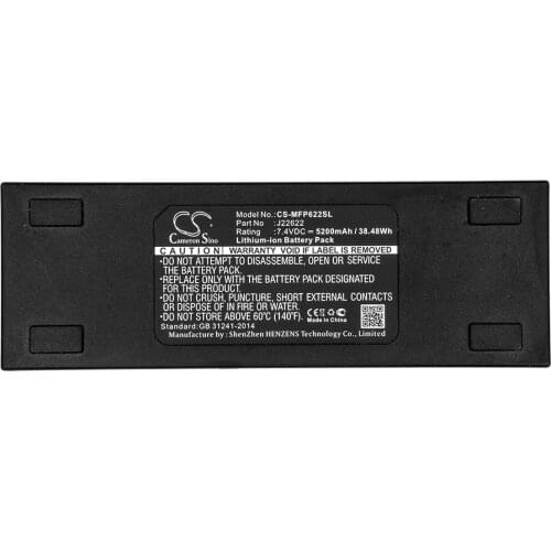 Cameron Sino 5200mAh Battery J22622 for Mackie FreePlay, FreePlay Portable PA system