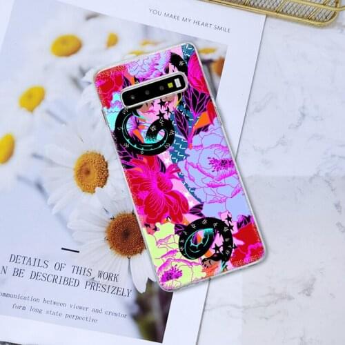 Art Flower Pretty Aesthetic Back Cover For Samsung Galaxy Note 10 Pro Silicone Phone Case For Samsung Galaxy S10 Plus 5G 10E