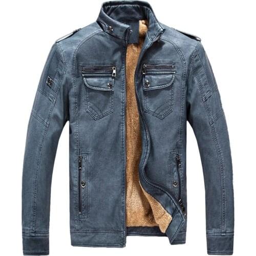 Bapalu Men's Faux Leather Jackets